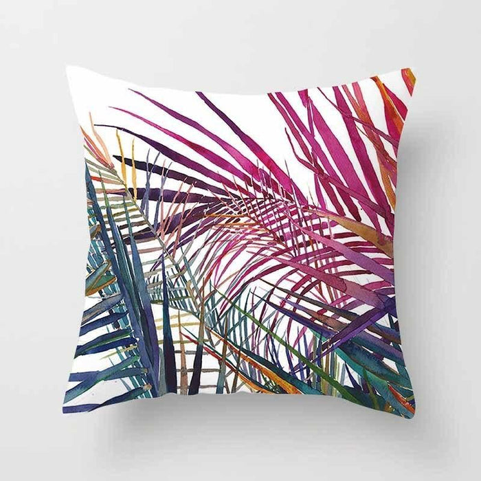 Natural Foliage V Decorative Pillow Cover