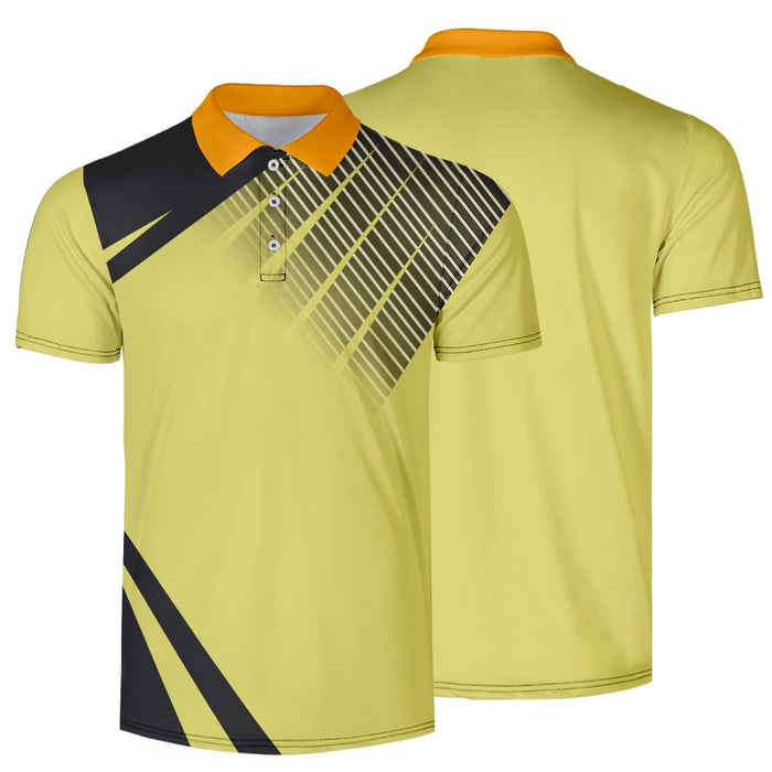 Reginald Golf High-Performance Gold Finch Shirt