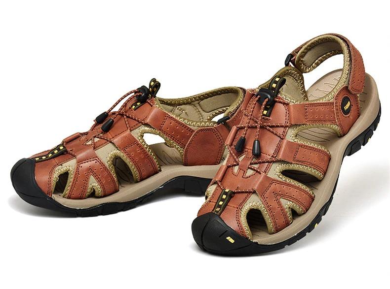 Men's Brown Roman Hiking Sandal