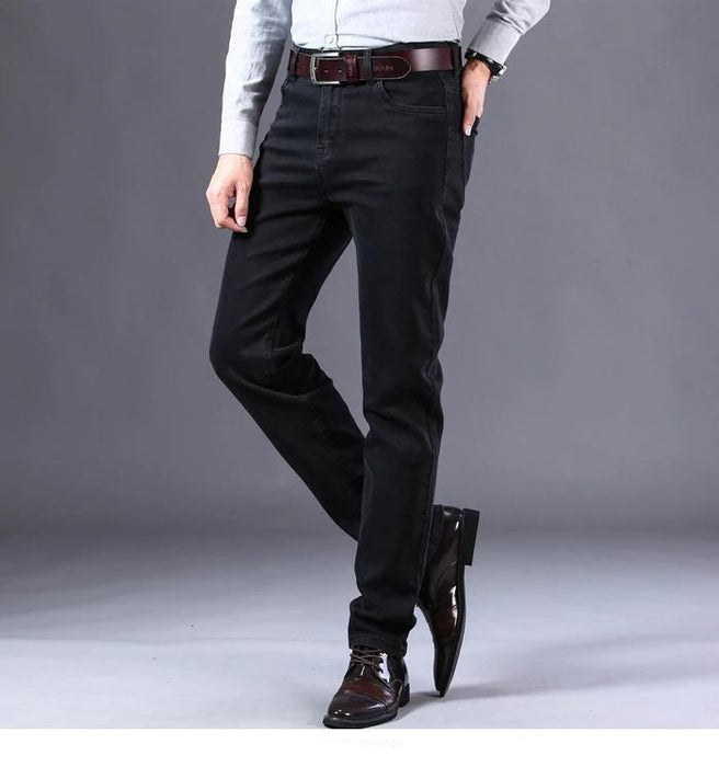 Men's Casual Black Jeans