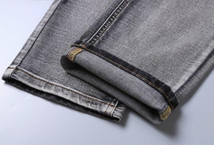 Men's Casual Grey Jeans