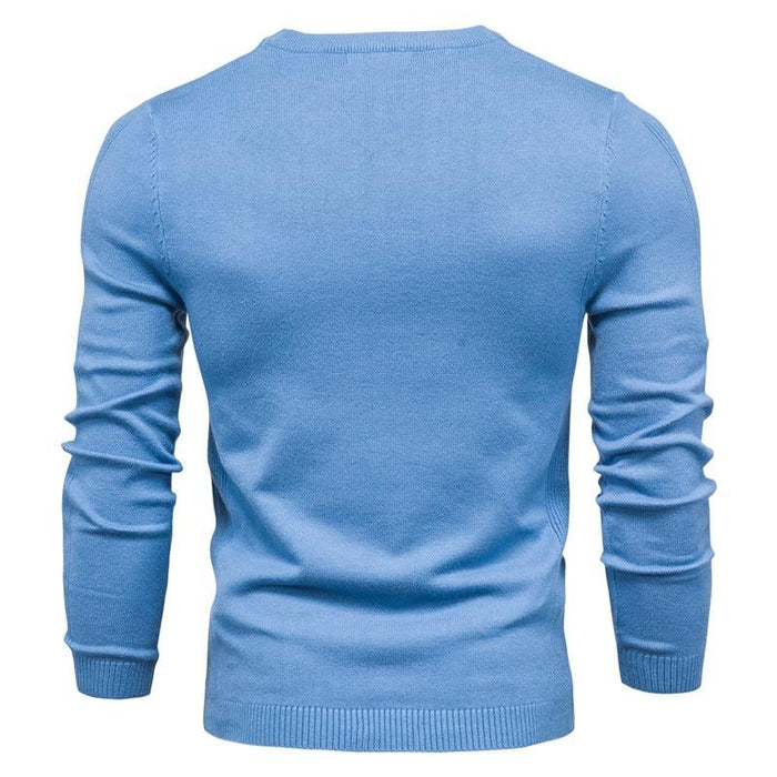 Light Blue Tailored Sweater