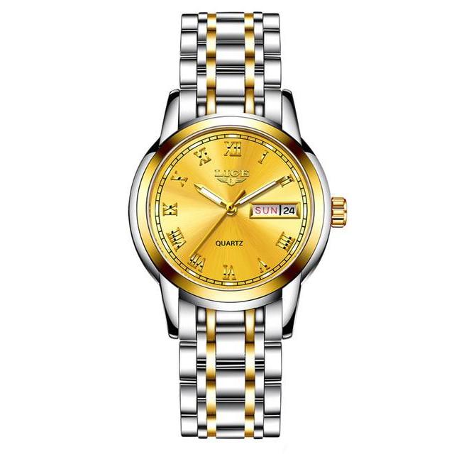 Caroline Watch - Gold Yellow