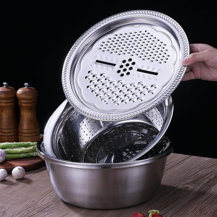 Multi-function Stainless Steel Grater Set