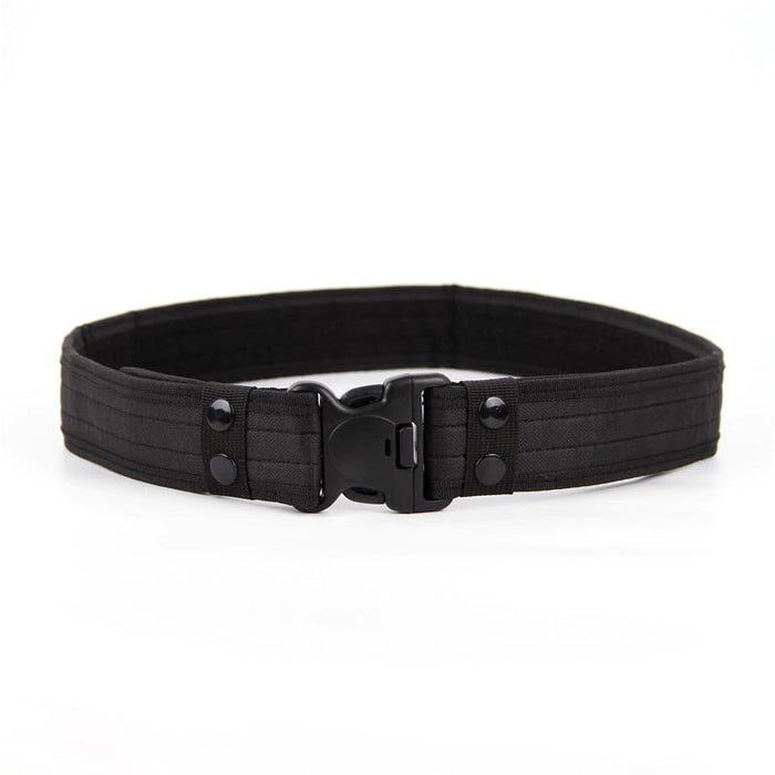 Men's Black Tactical Belt