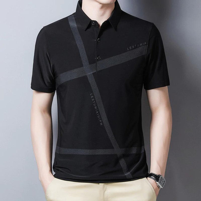 Smith Black Men's Performance Polo