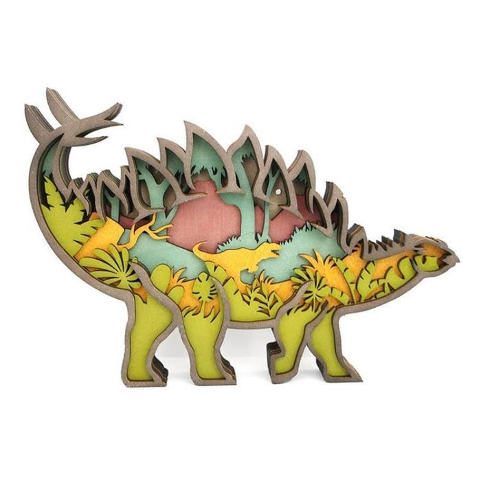 Stegosaurus Carving Handcraft Gift