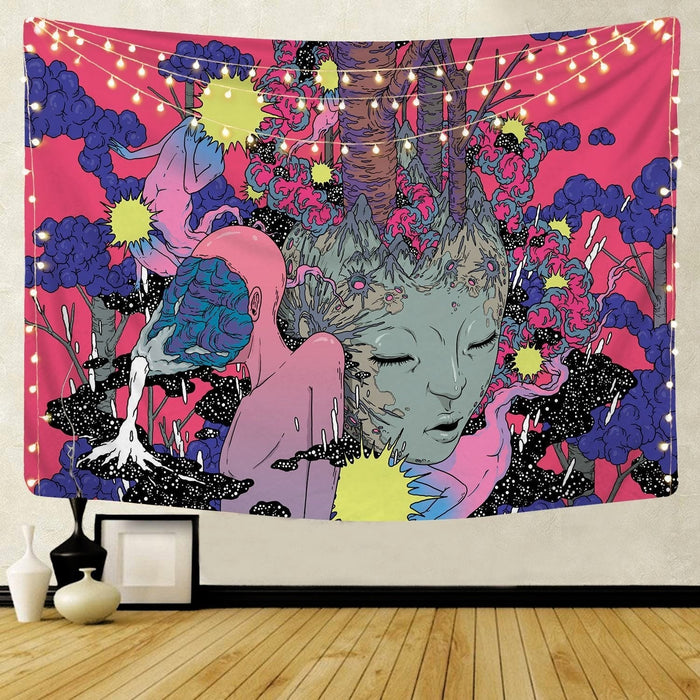 Colorful Parade Tapestry