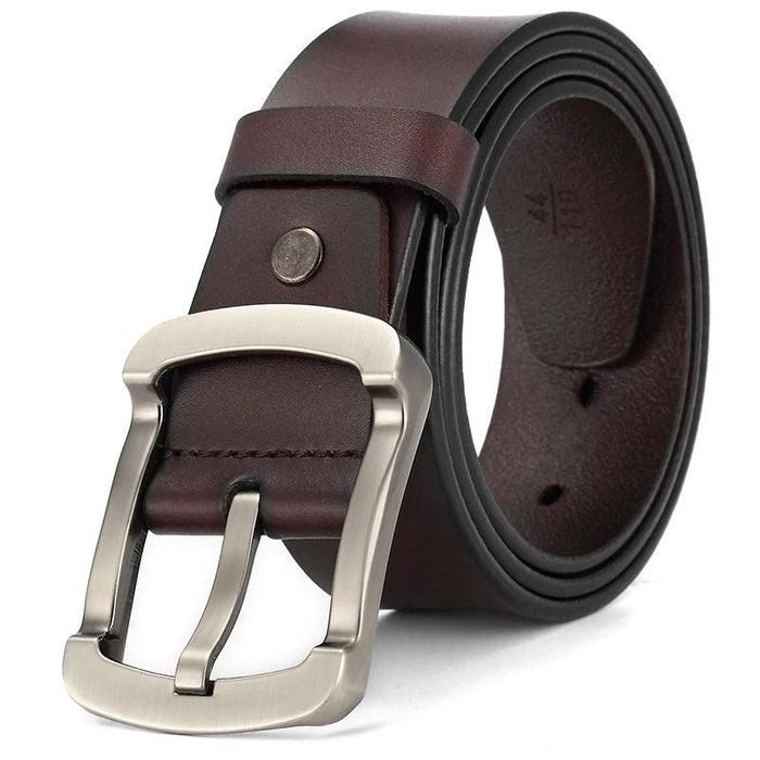 Men's Brown Leather Austin Belt