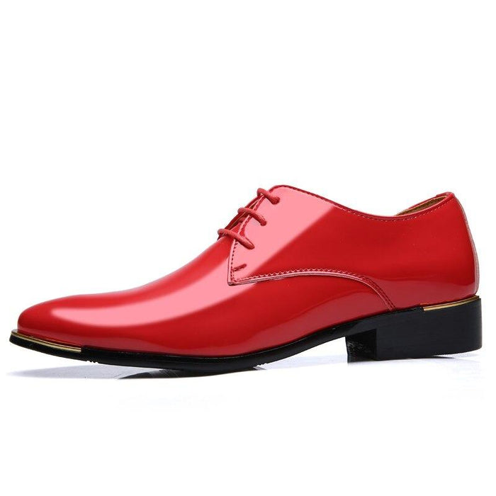 Men's Red Derby Shoe