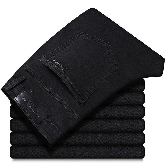 Men's Casual Black Jeans