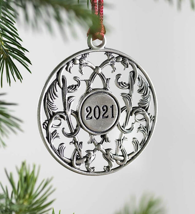 [Special Offer] Solid Pewter Christmas Tree Ornament