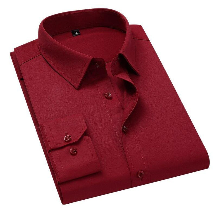 Men's Red Dress Shirt