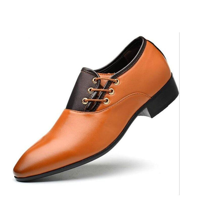 Men's Black Cognac Shoe
