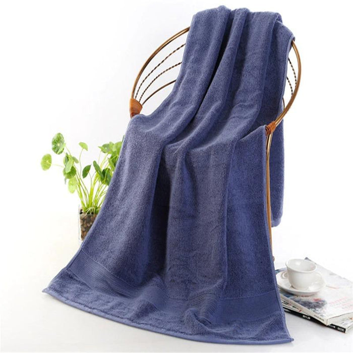 Navy Egyptian Cotton Lux Towel