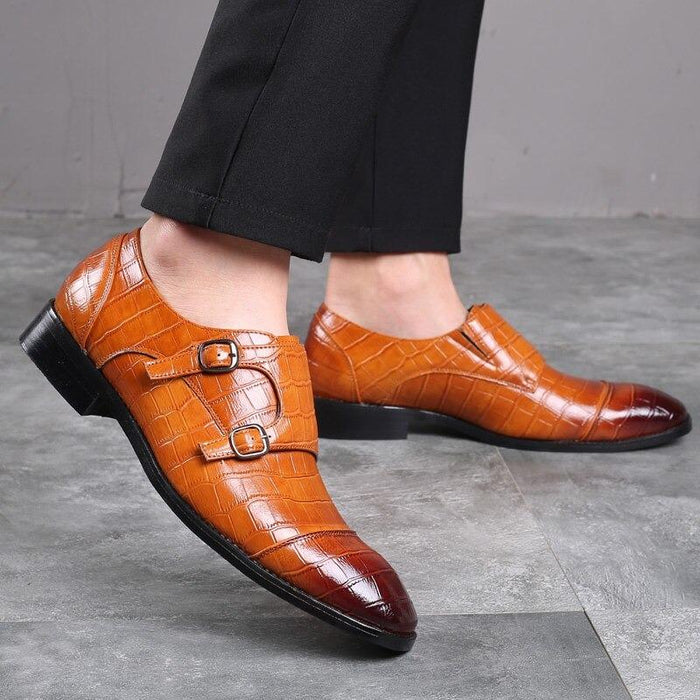 Men's Cognac Livorno Dress Shoe