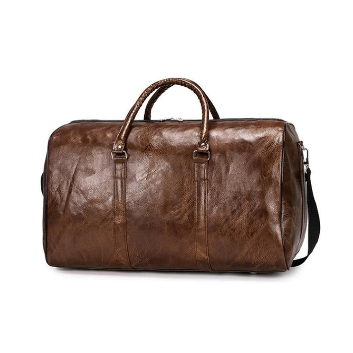 Men's Brown Leather Money Bag