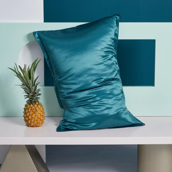 Turquoise Premium Silk Pillow Cover