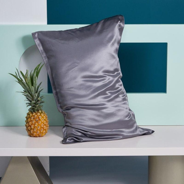 Purple Premium Silk Pillow Cover
