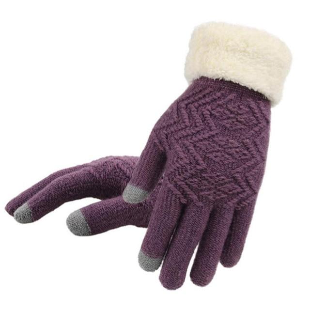 Ember Touchscreen Gloves - Purple