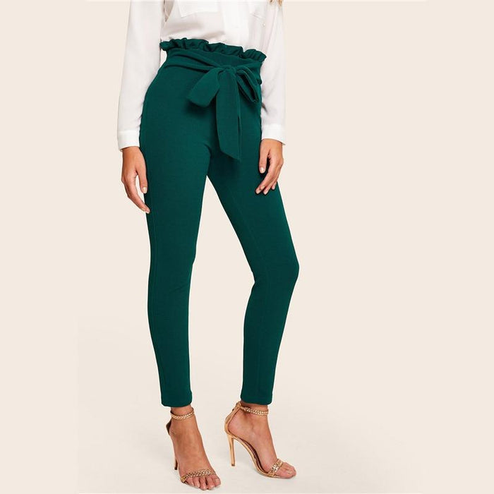 Cataleya Skinny Pants - Green