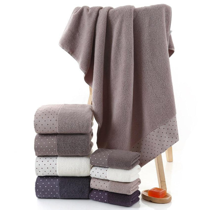 Light Brown Premium Cotton Towel Set