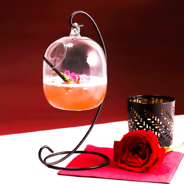 Elegant Rose Cocktail Glass (Set of 2)