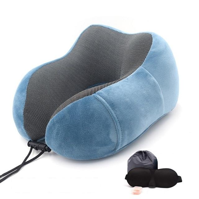 Memory Foam Travel Pillow