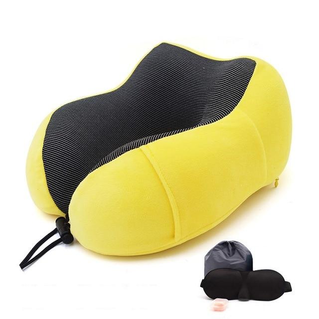 Memory Foam Travel Pillow