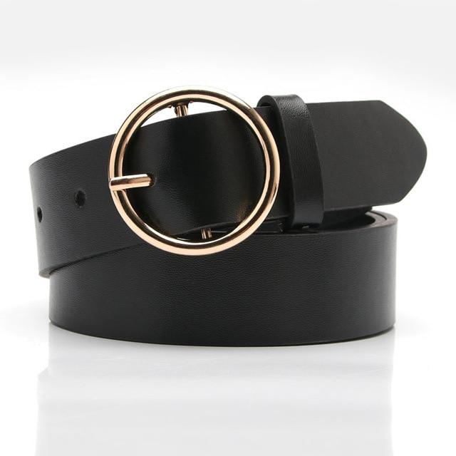 Vasi Belt Gold - Black