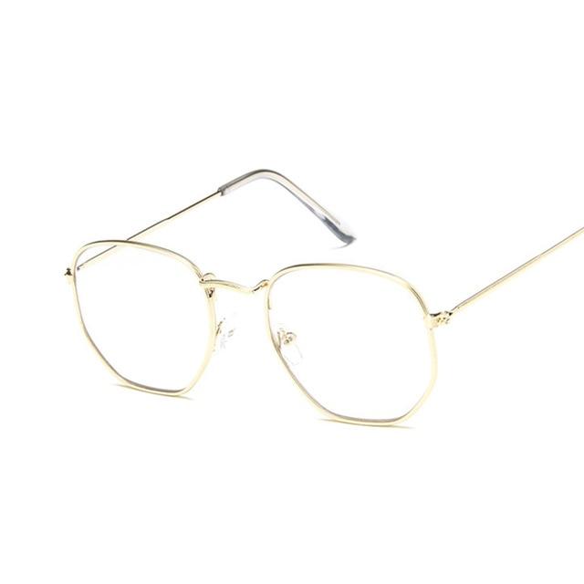 Vesper Sunglasses - Gold Clear