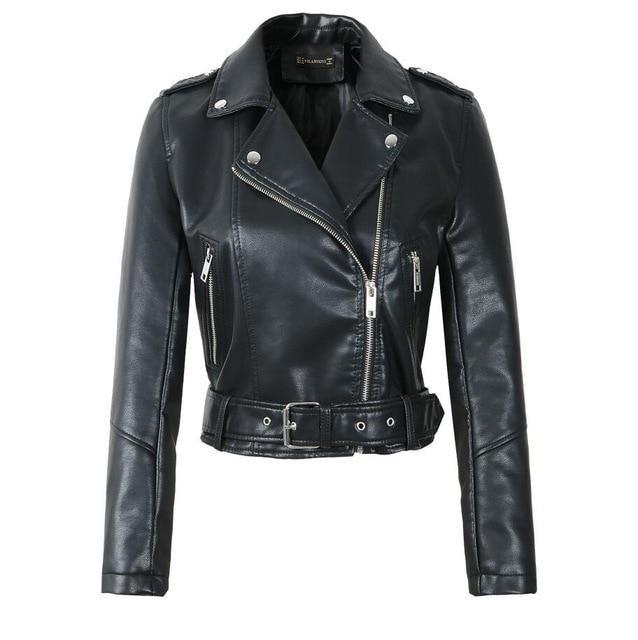 Mayhem Vegan Leather Jacket - Black