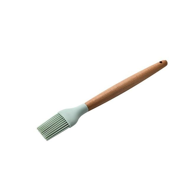 Wood and Silicone Cooking Utensils