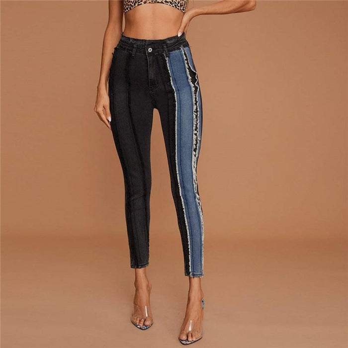 Esme Frayed Trim Jeans