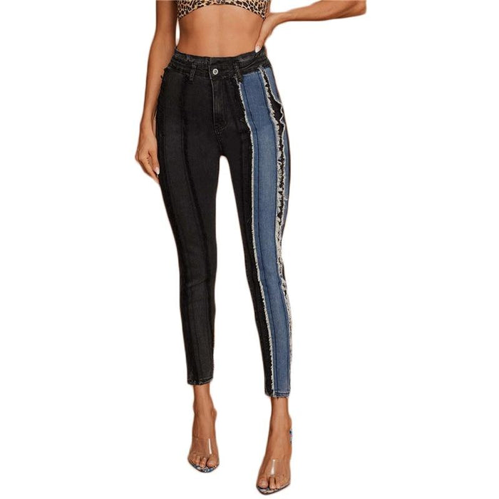 Esme Frayed Trim Jeans