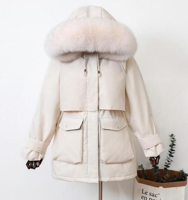 Fur Hooded Winter Jacket