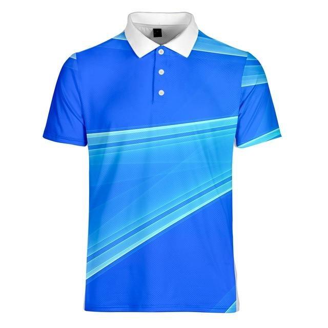 Reginald Golf High-Performance Tidal Wave Shirt