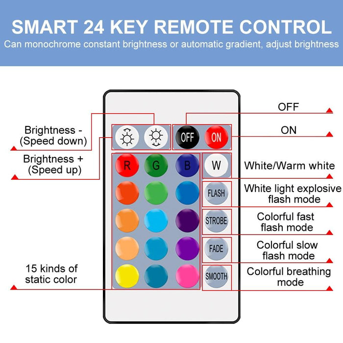 Smart Color Control WiFi Light Bulb