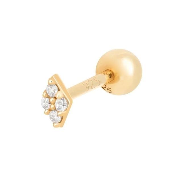 Risette Earrings - Gold