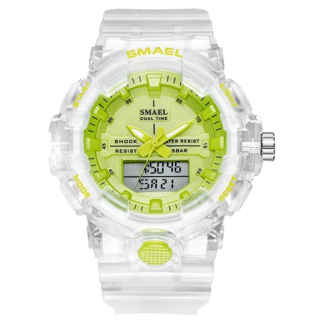Trax Ops Watch - Clear Green