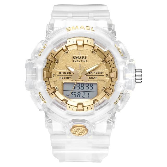 Trax Ops Watch - Clear Gold