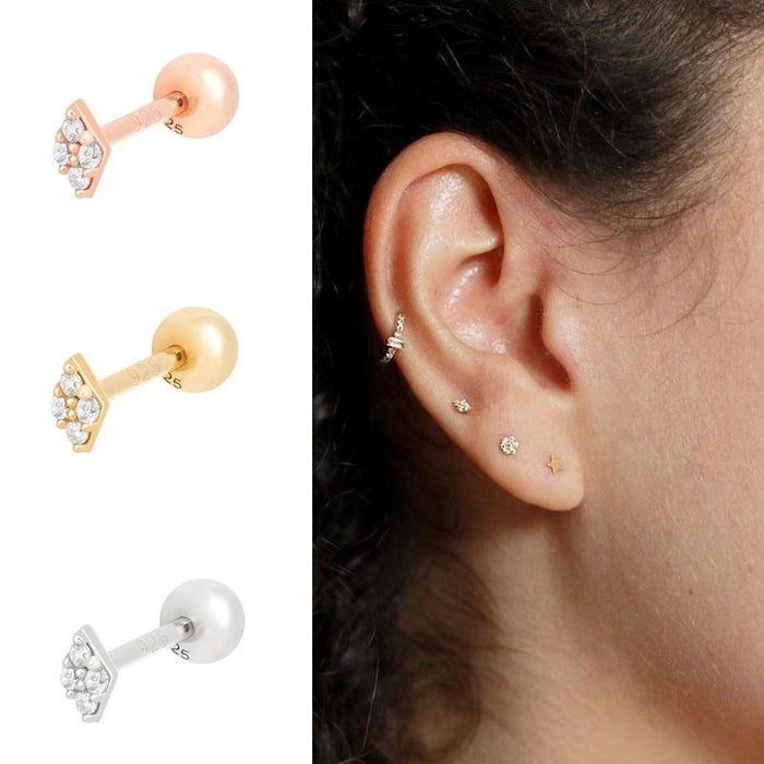 Risette Earrings - Gold
