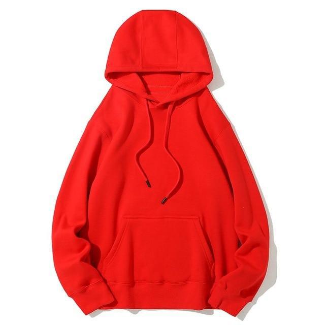 Signature Hoodie - Coral Red