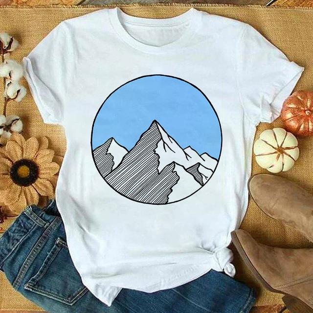 Etched Peaks T-Shirt