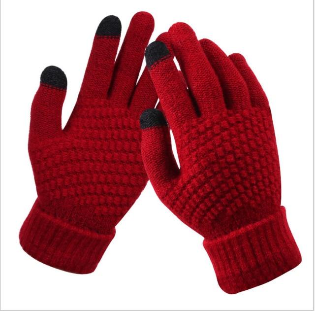 Hearth Touchscreen Gloves - Red