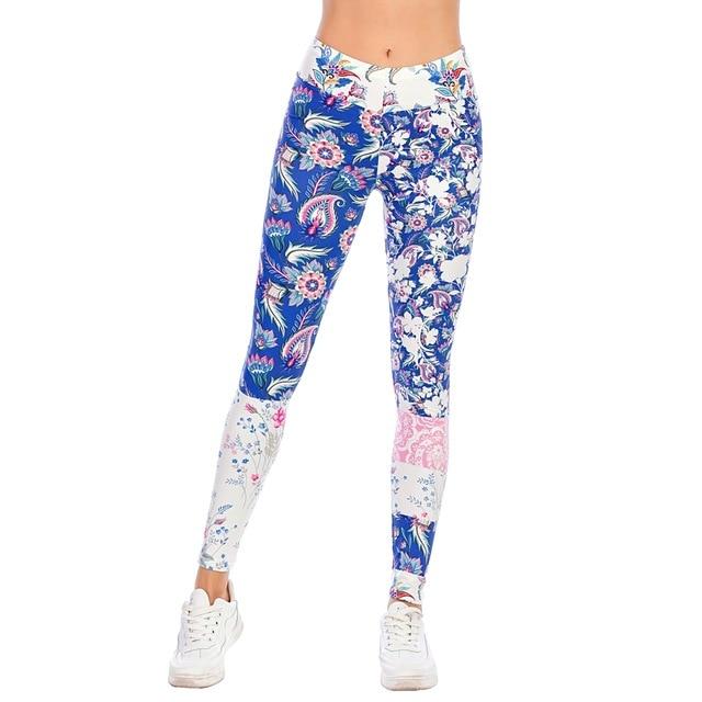 Zora Athletic Leggings - Calico