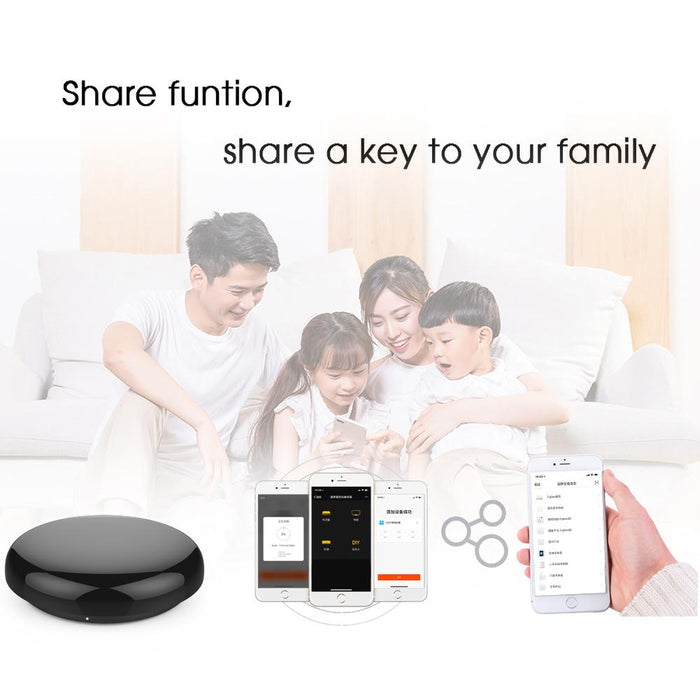 Universal IR Smart Remote Adapter (Compatible with Alexa and Google Voice)
