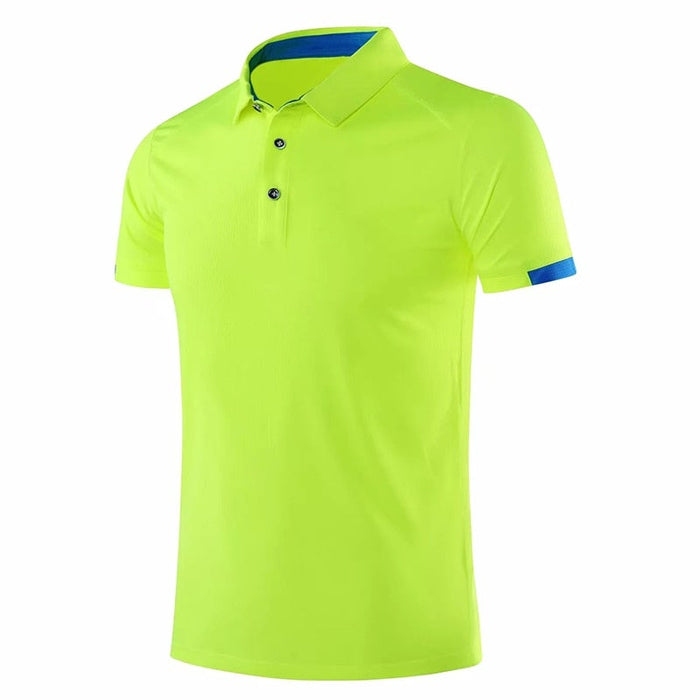 Reginald Golf High-Performance Shirt (Lime)