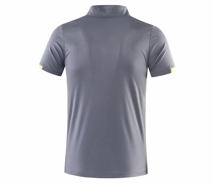 Reginald Golf High-Performance Shirt (Gray)