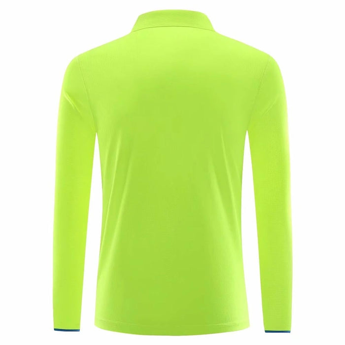 Reginald Golf High-Performance LS Shirt (Lime)